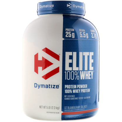 Proteina din zer - Dymatize Elite 100% Whey Protein 2100g - gym-stack.ro