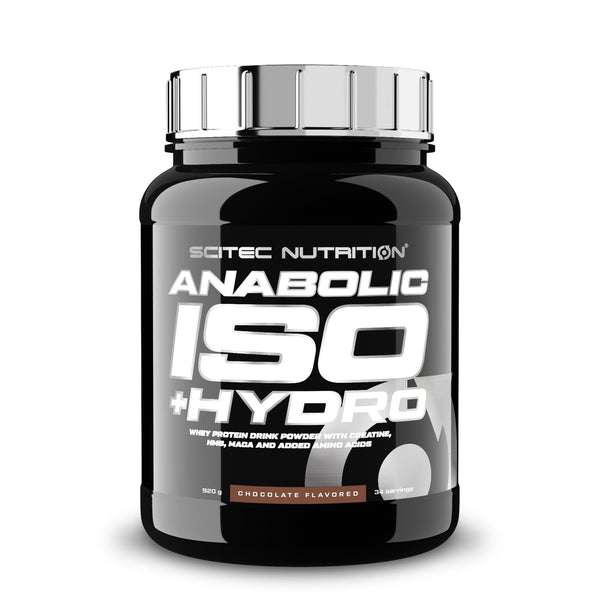 Proteina din zer izolat + hidrolizat , Scitec Nutrition Anabolic ISO+Hydro 920g - gym-stack.ro