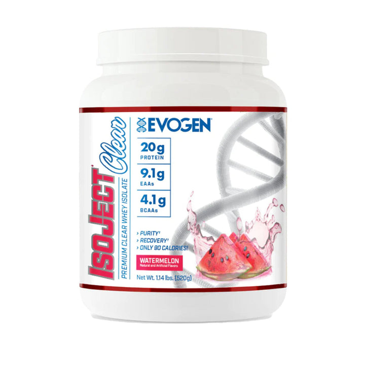 Proteina din zer Izolata Clear, Evogen, Isoject Clear, 520g - gym-stack.ro