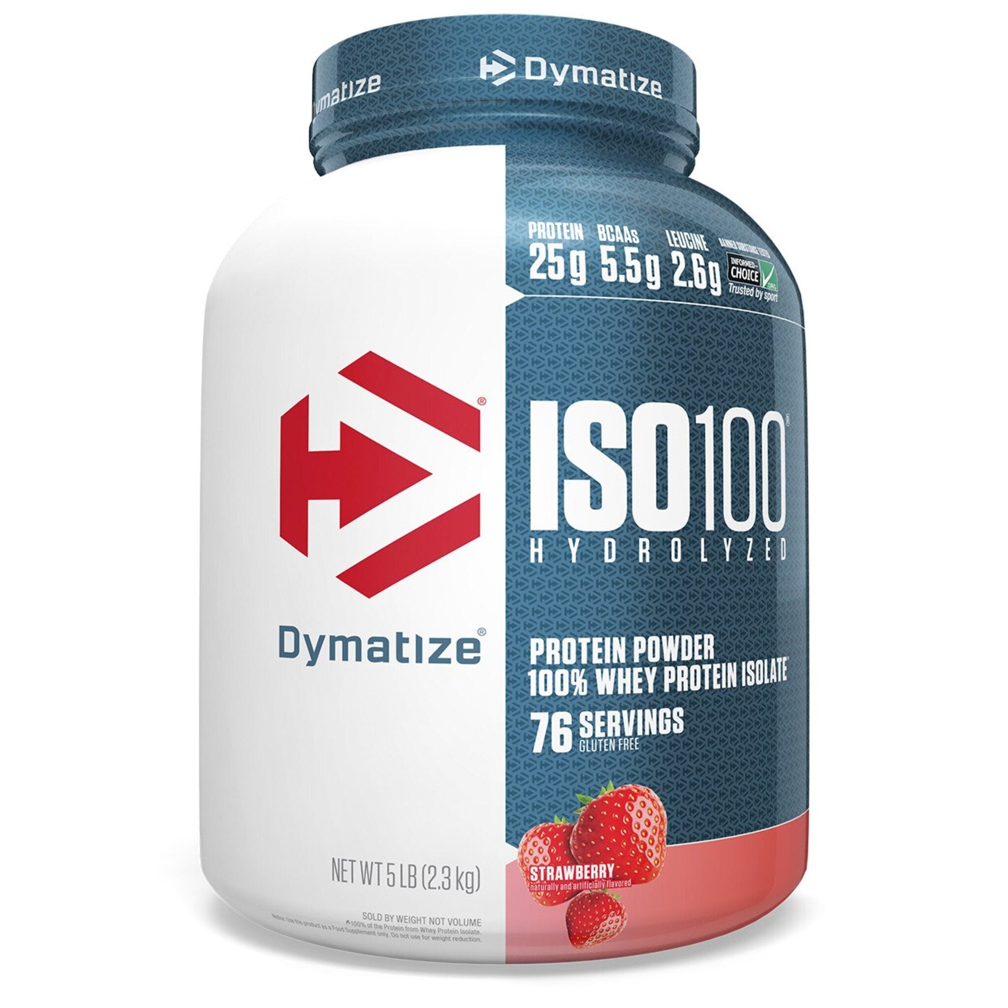 Proteina din zer izolata - Dymatize Iso100 2200g - gym-stack.ro