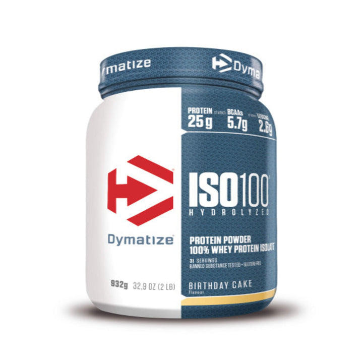 Proteina din zer izolata, Dymatize, Iso100, 900g - gym-stack.ro