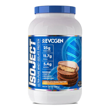 Black Friday - Reduceri Proteina din Zer Izolata, Evogen, IsoJect, 840g Promotie