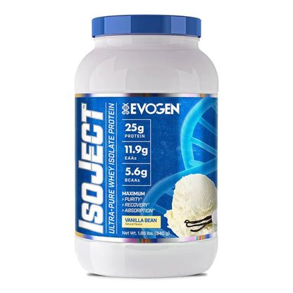 Proteina din zer izolata, Evogen, IsoJect, 896 g - gym-stack.ro