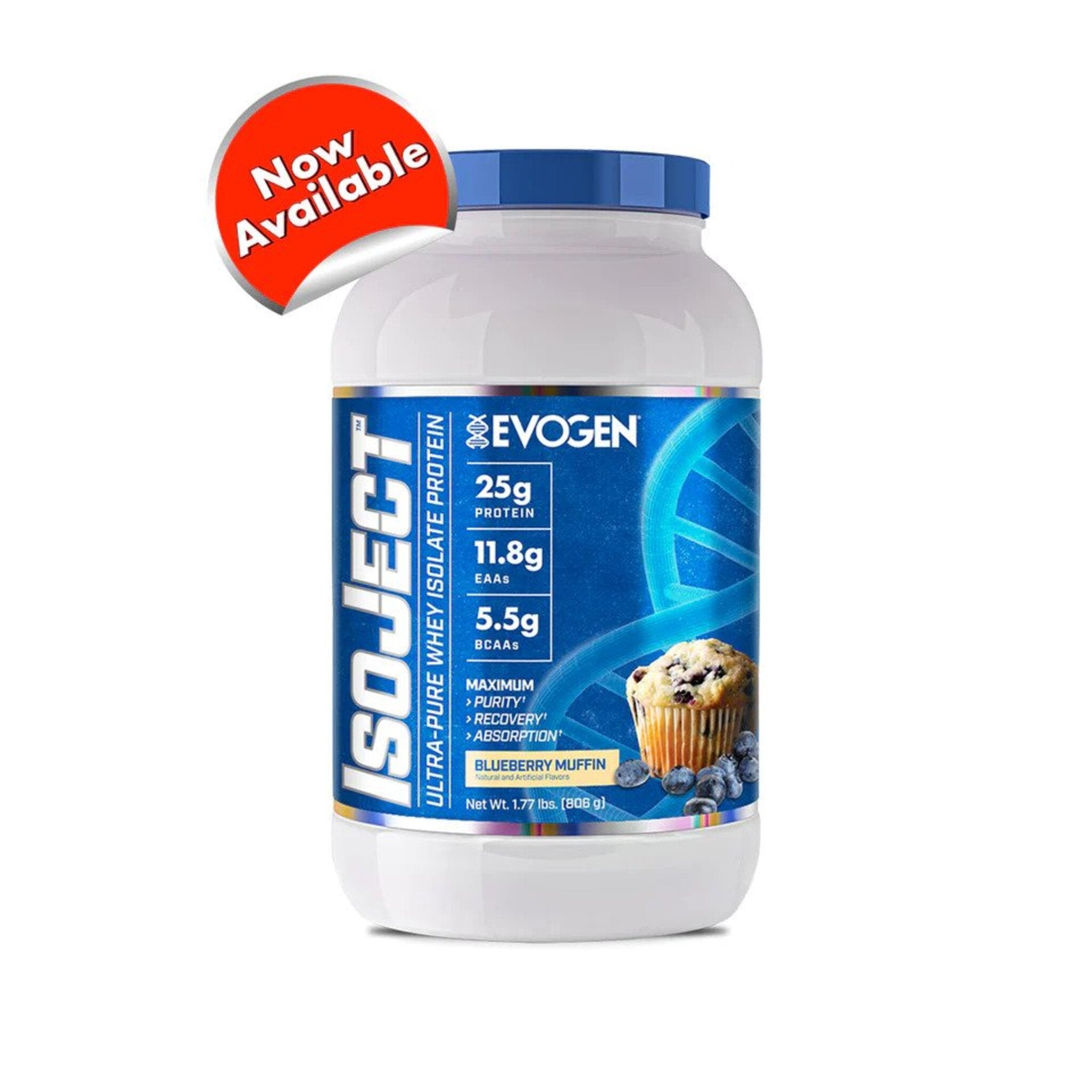 Proteina din zer izolata, Evogen, IsoJect, 896 g - gym-stack.ro