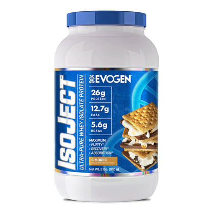 Black Friday - Reduceri Proteina din Zer Izolata, Evogen, IsoJect, 840g Promotie