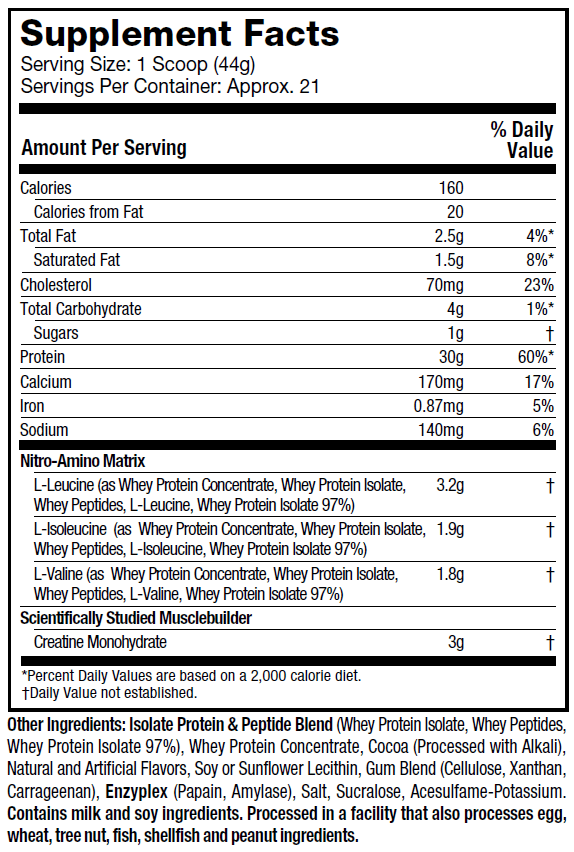 Black Friday - Reduceri Proteina Din Zer, Muscletech, Nitro-Tech Performance Series, 1800g Promotie