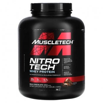 Proteina Din Zer, Muscletech, Nitro-Tech Performance Series, 1800g - gym-stack.ro