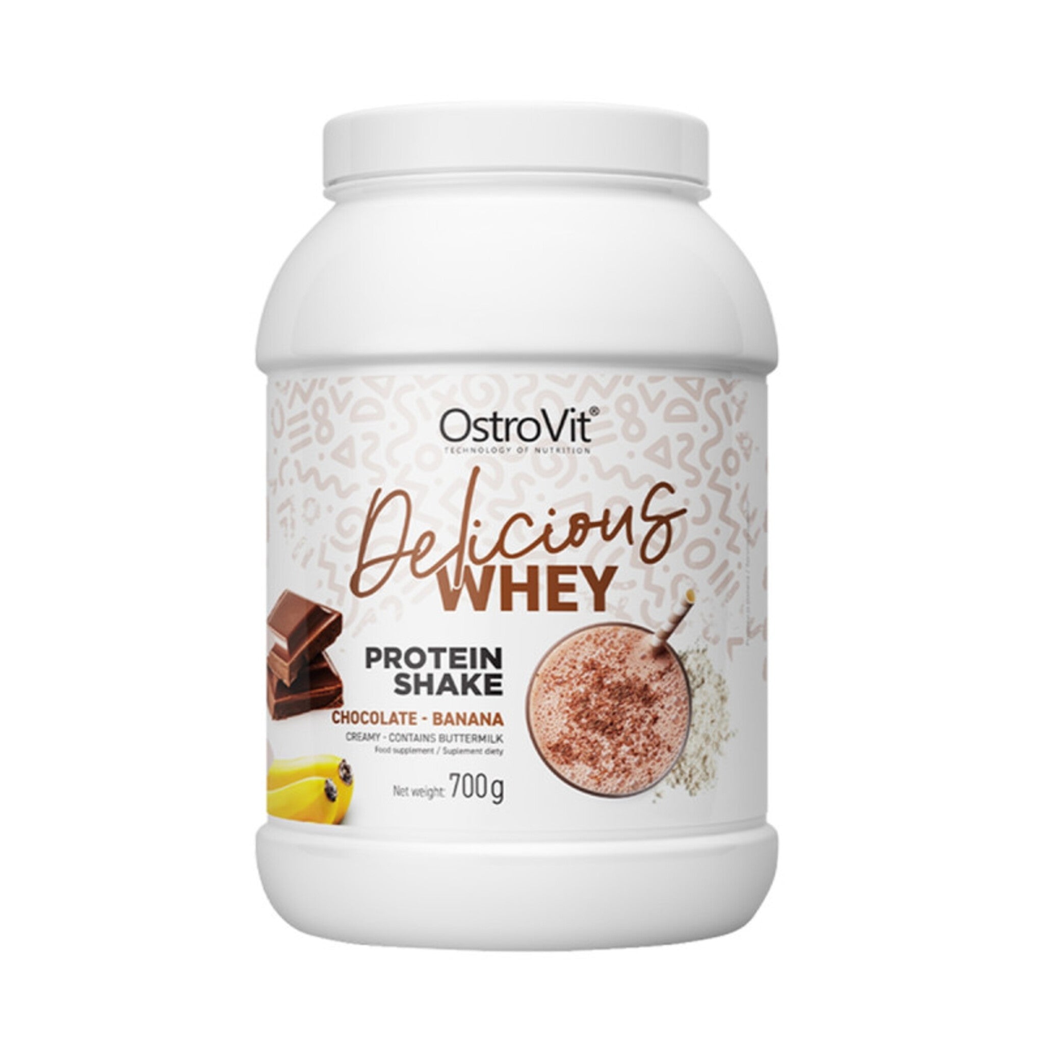 Black Friday - Reduceri Proteina din Zer, OstroVit, Delicious Whey, 700g Promotie