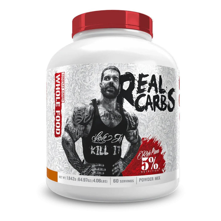 Proteina masa musculara , 5% Rich Piana Real Carbs 1,8 Kg - gym-stack.ro