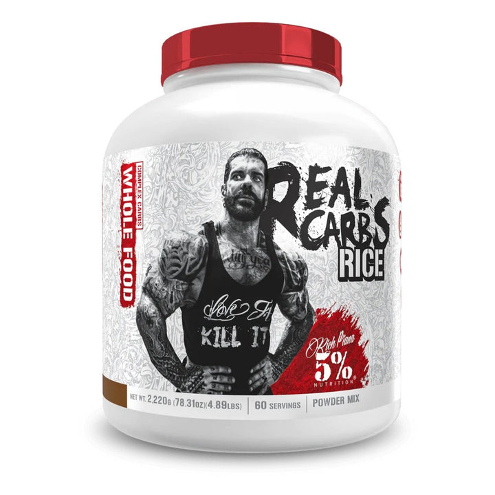 Proteina masa musculara , 5% Rich Piana Real Carbs Rice 2200g - gym-stack.ro