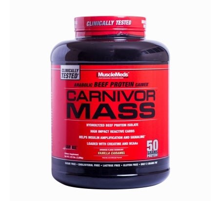Proteina masa musculara , MuscleMeds Carnivor Mass 2600g - gym-stack.ro