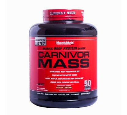 Proteina masa musculara , MuscleMeds Carnivor Mass, 2600g