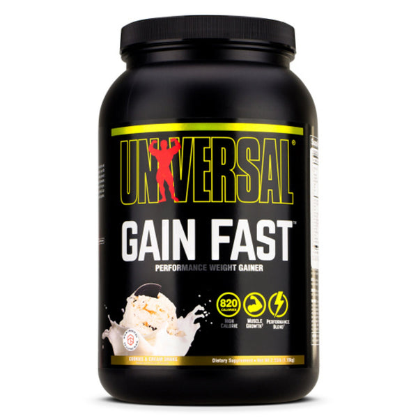 Proteina masa musculara Universal Gain Fast, 1130g - gym-stack.ro