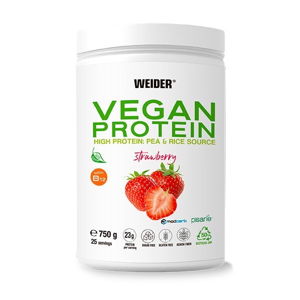 Proteina vegana Weider Vegan Protein 750g - gym-stack.ro