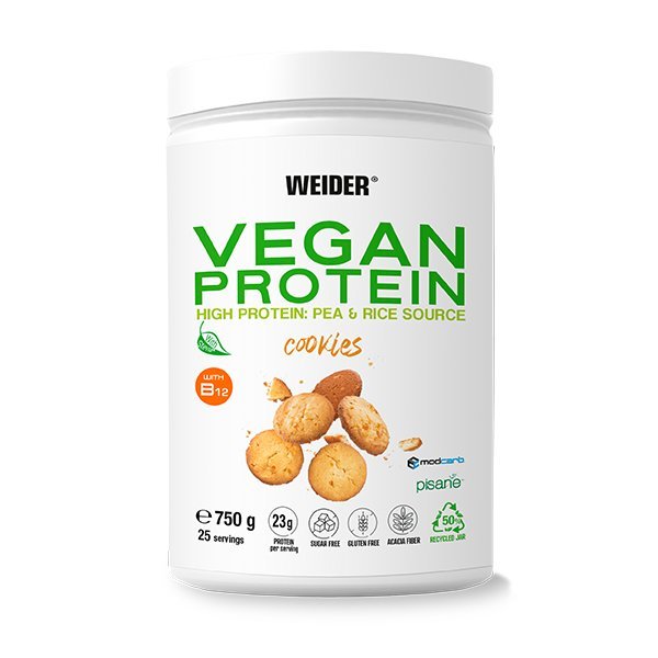 Proteina vegana, Weider, Vegan Protein, 750g