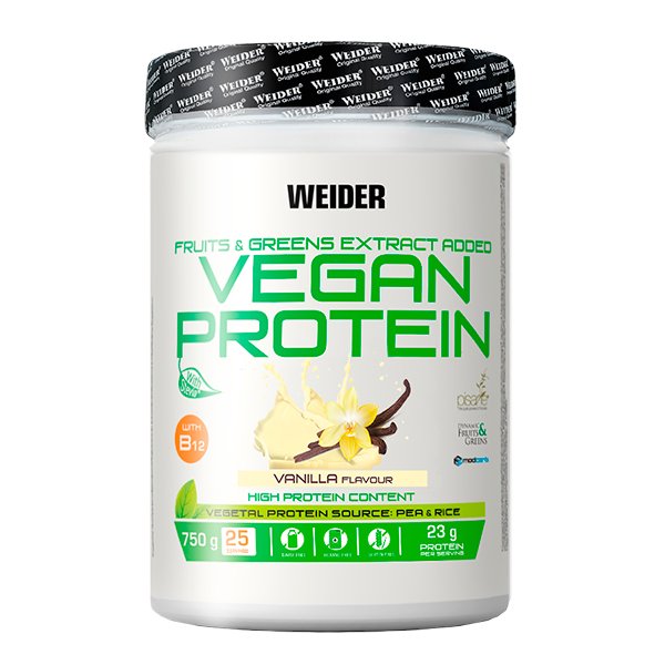 Black Friday - Reduceri Proteina vegana, Weider, Vegan Protein, 750g Promotie