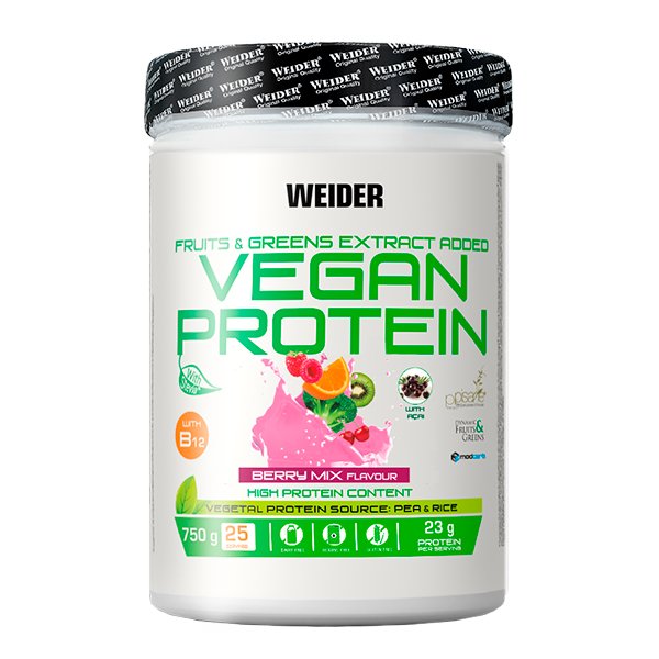 Proteina vegana Weider Vegan Protein 750g - gym-stack.ro