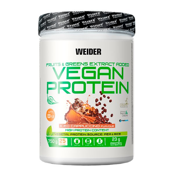 Proteina vegana Weider Vegan Protein 750g - gym-stack.ro