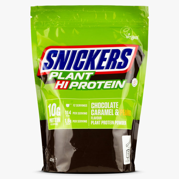 Proteine vegane , Snickers Plant HiProtein 420g - gym-stack.ro