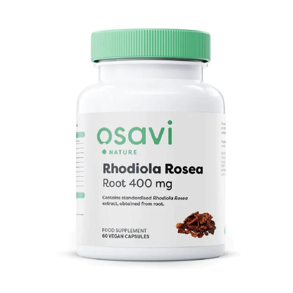 Rhodiola Rosea, Osavi, Rhodiola Rosea Root 400mg, 60 vegan caps - gym-stack.ro