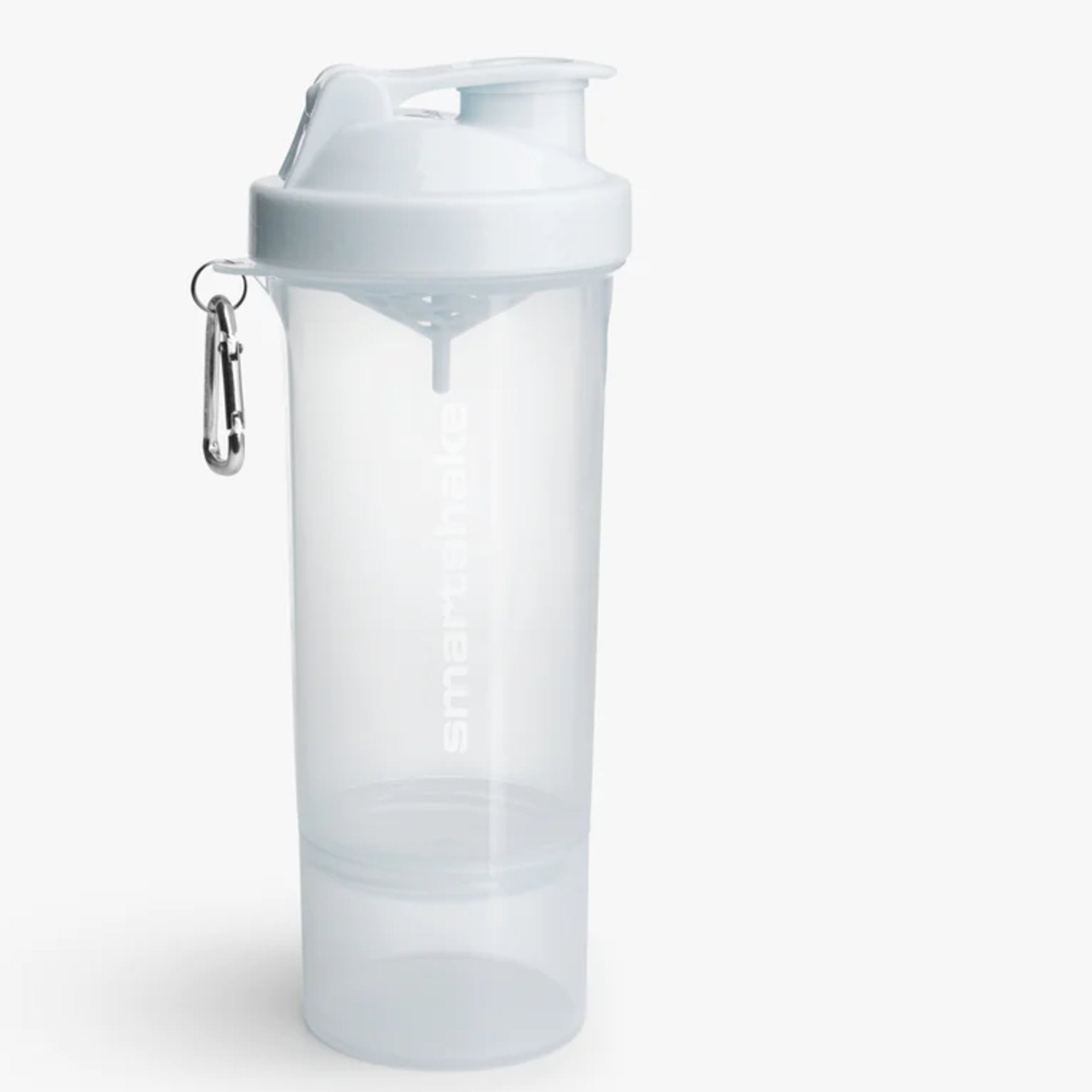 Black Friday - Reduceri Shaker, Slim Series, White, SmartShake, 500ml Promotie