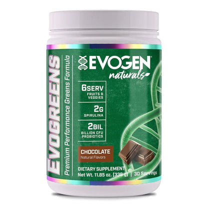 Super aliment - Evogen Naturals EvoGreens 216 g - gym-stack.ro