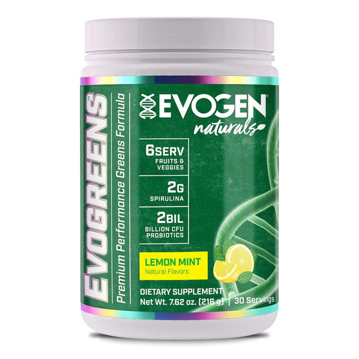 Super aliment - Evogen Naturals EvoGreens 216 g - gym-stack.ro