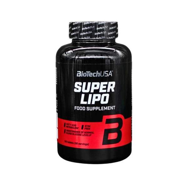 Super Lipo, BiotechUsa Super Lipo, 120 tablets - gym-stack.ro