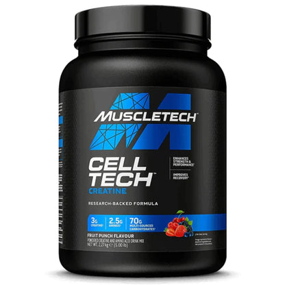 Supliment pe Baza De Carbohidrati Si Creatina, Muscletech, Cell-Tech, 2270g - gym-stack.ro