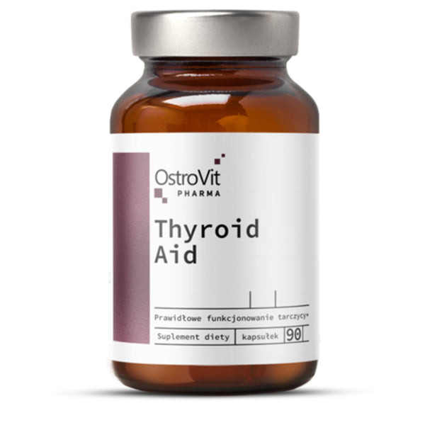 Tiroida, OstroVit Pharma Thyroid Aid, 90caps - gym-stack.ro