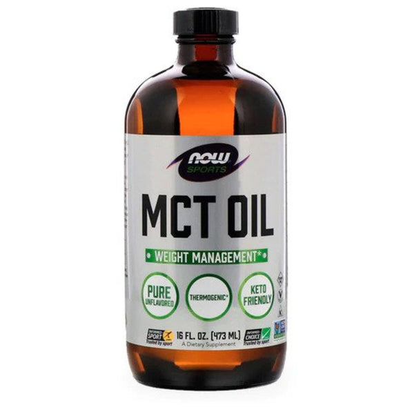 Trigliceride cu lant mediu Now MCT Oil 473ml - gym-stack.ro