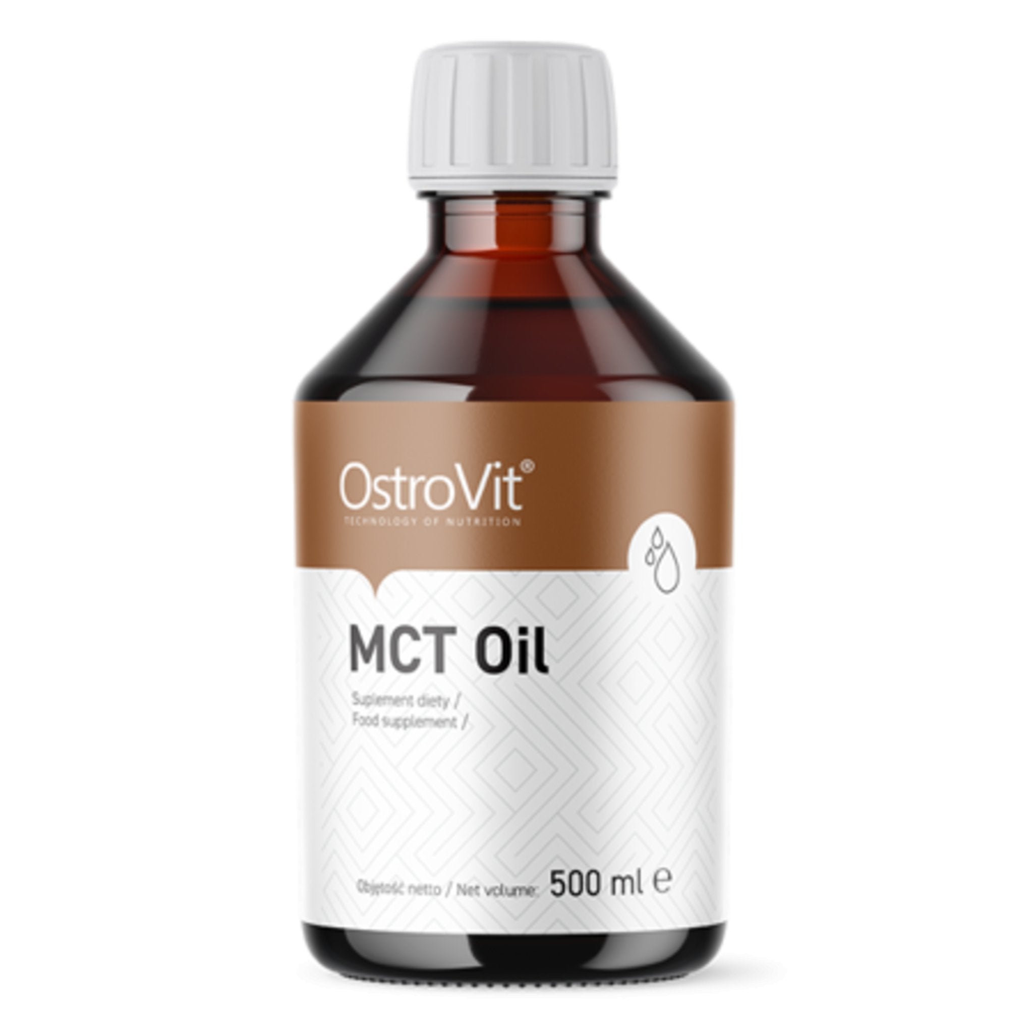 Trigliceride Cu Lant Mediu, Ostrovit MCT Oil, 500 ml