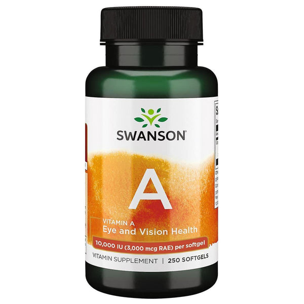 Vitamina A , Swanson Vitamin A 250 softgels - gym-stack.ro